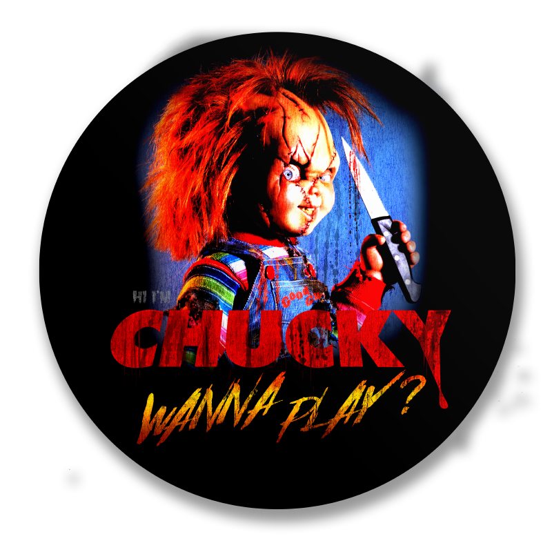 Chucky - Wanna Play Sticker