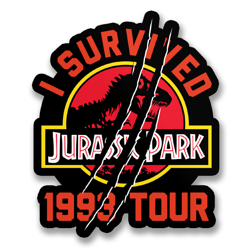 I Survived The 1993 Tour Sticker
