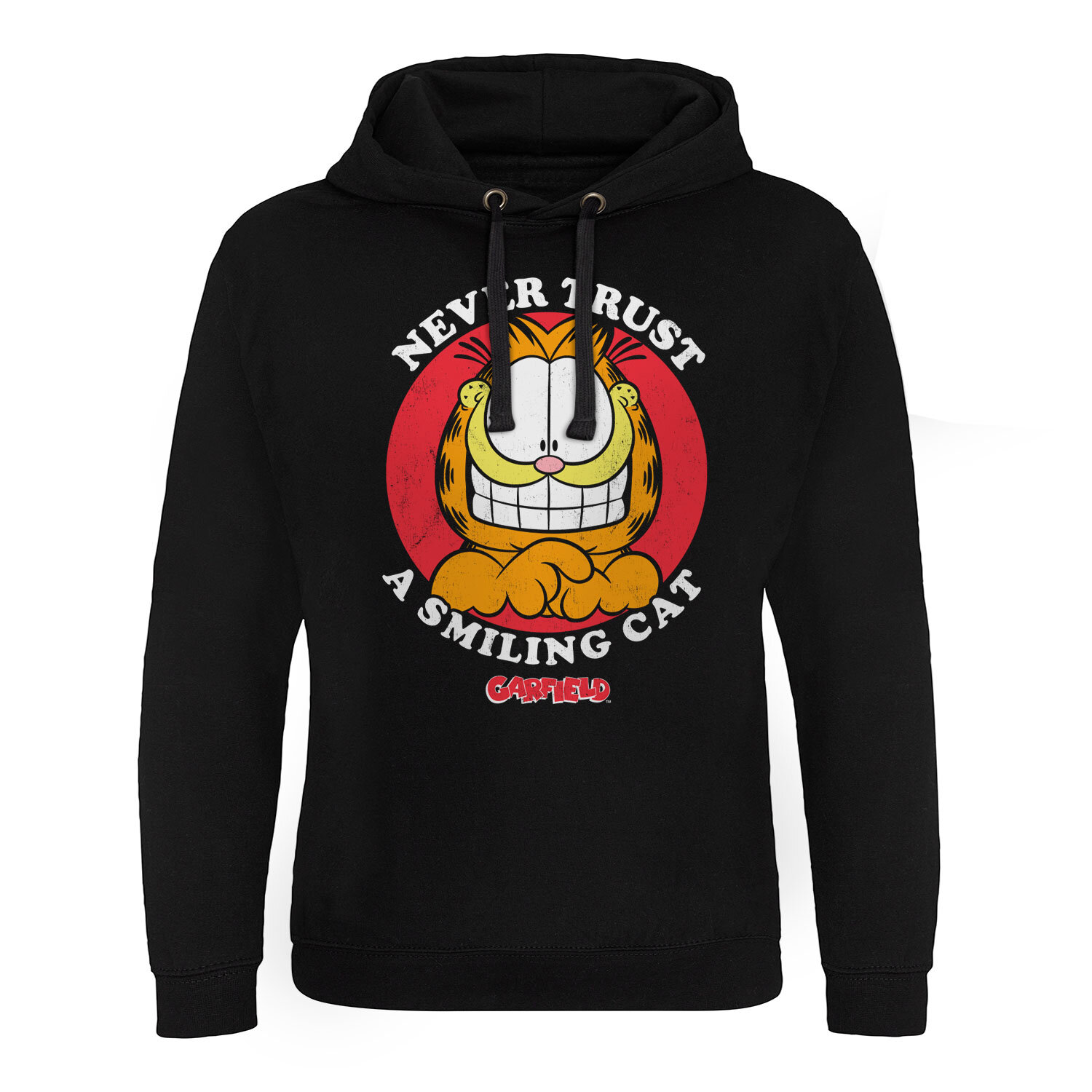 Garfield - Never Trust A Smiling Cat Girly Epic Hoodie