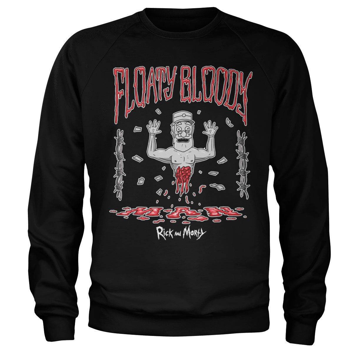Floaty Bloody Man Sweatshirt