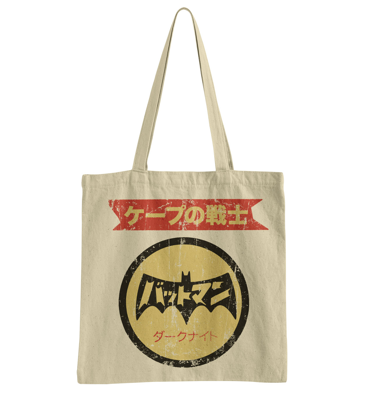 Batman Japanese Retro Logo Tote Bag