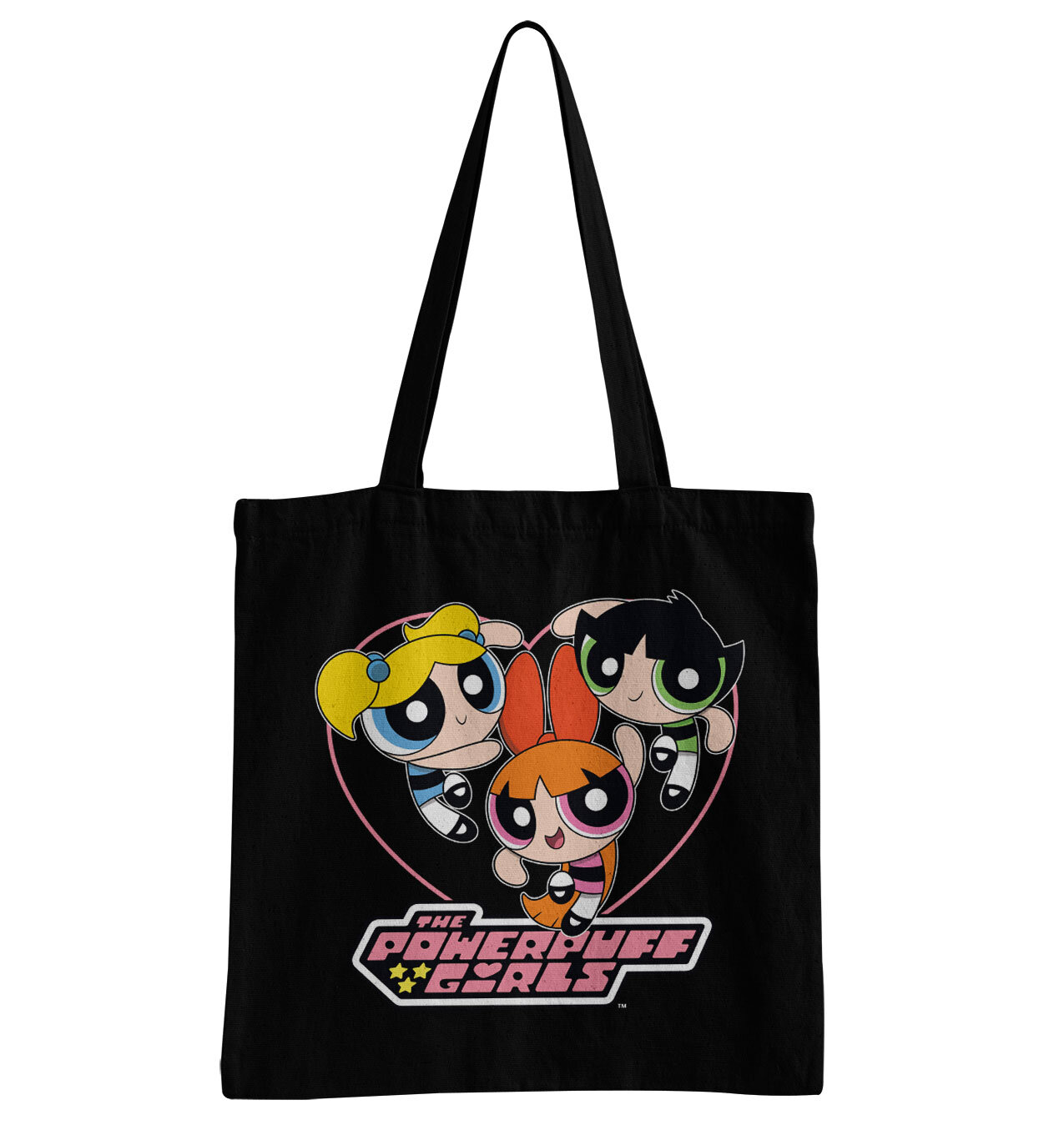 Powerpuff Girls Heart Tote Bag