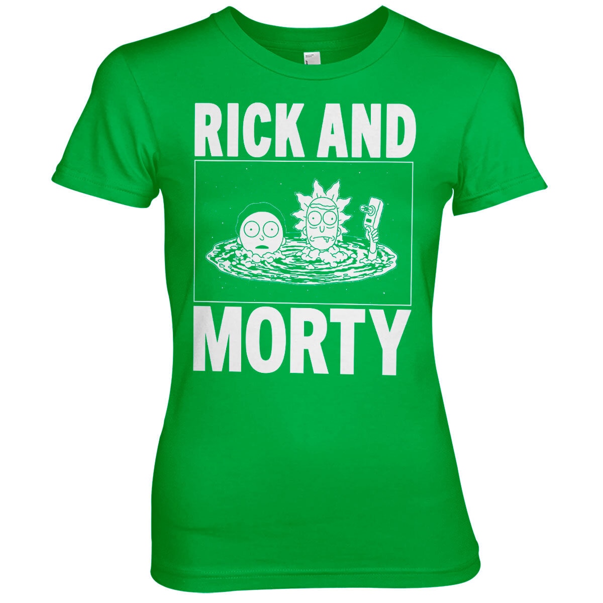 Rock And Morty Girly Tee