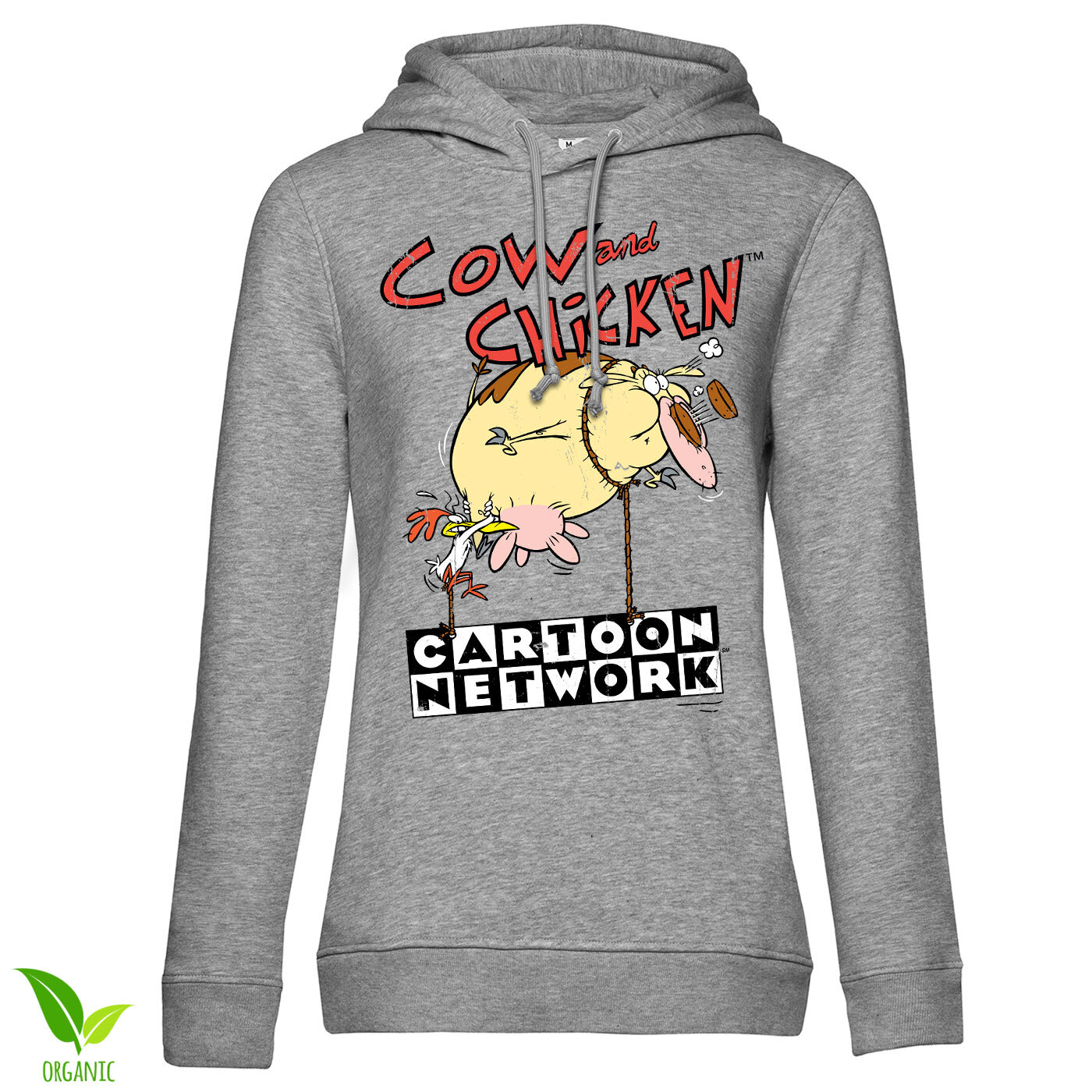 Cow and Chicken Balloon Girls Hoodie
