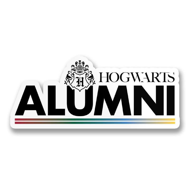 Hogwarts Alumni Sticker