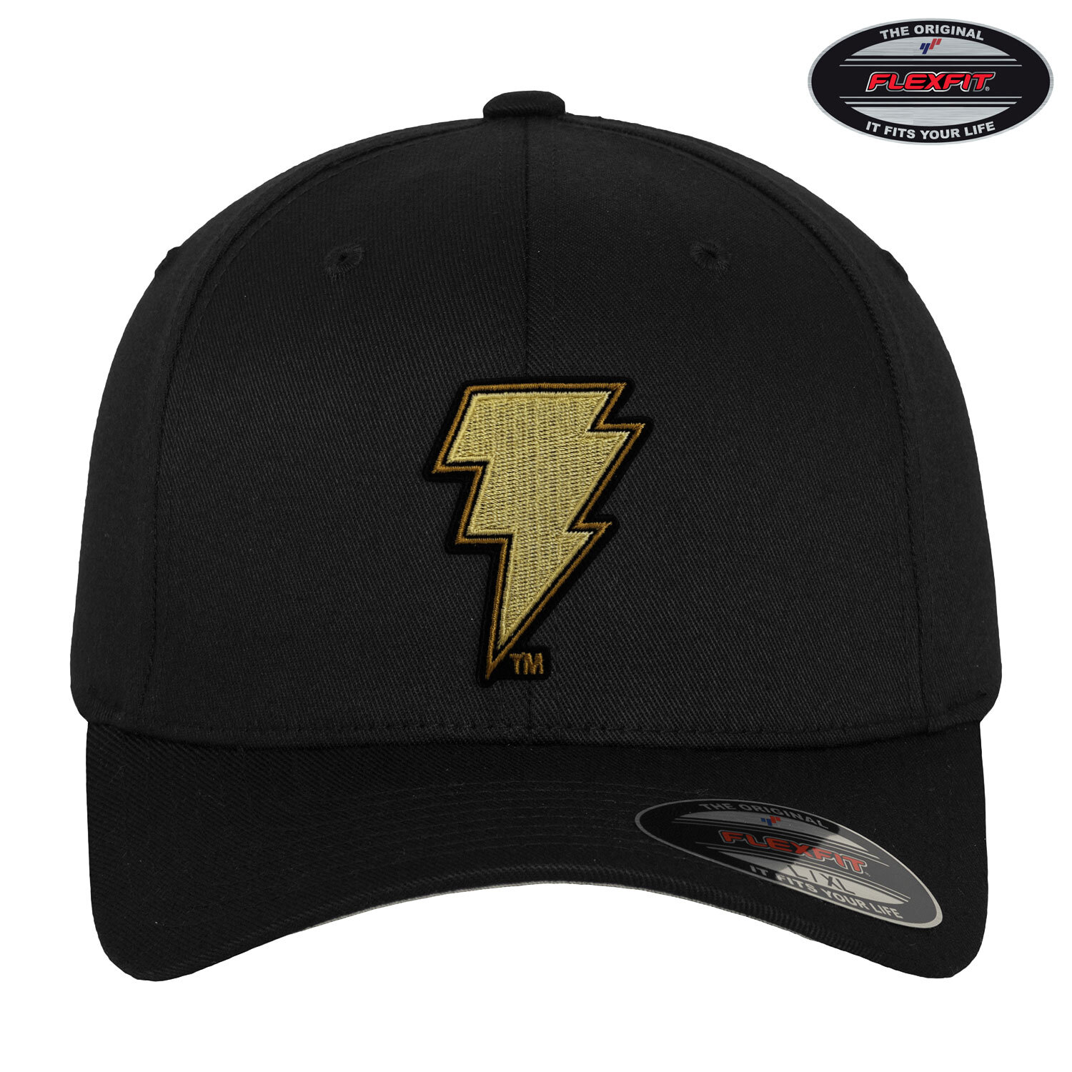 Black Adam - Lightning Patch Flexfit Cap