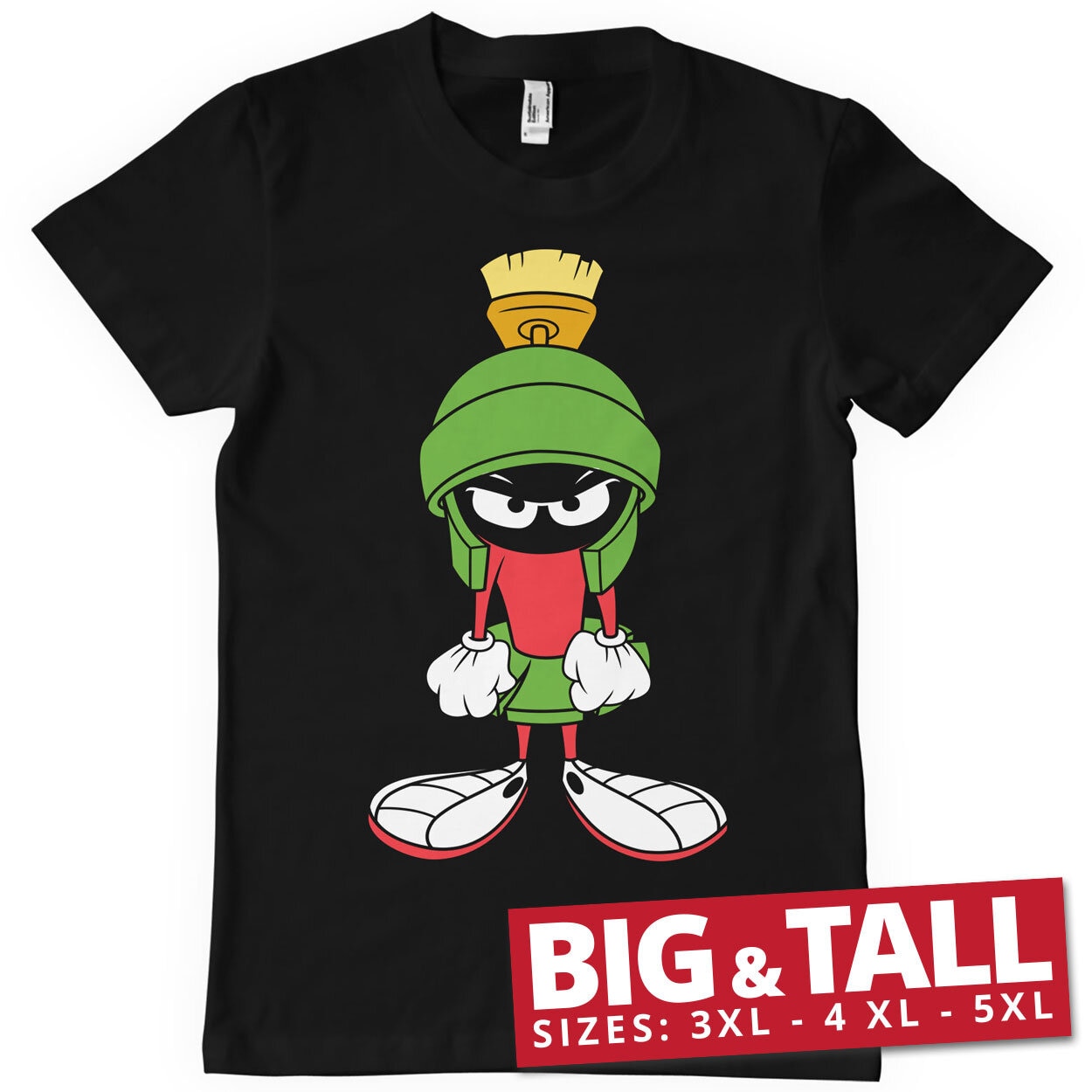 Marvin The Martian Attitude Big & Tall T-Shirt