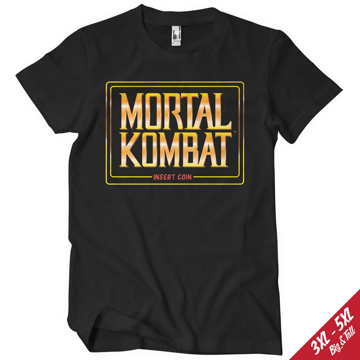 Mortal Kombat - Insert Coins Big & Tall T-Shirt