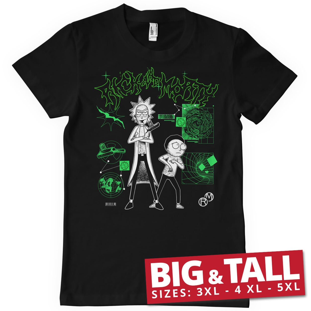 Rick and Morty LAB Big & Tall T-Shirt
