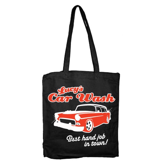 Lucy´s Car Wash Tote Bag